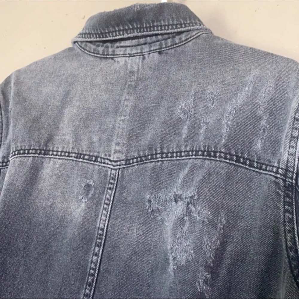 Free people distressed moon child jacket - Picture 5 of 7